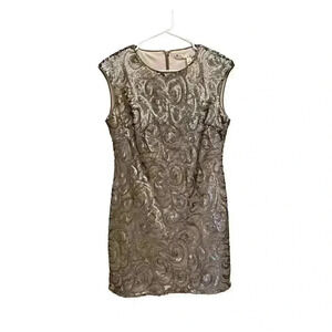 Chelsea & Violet gold sequin dress.  Size M.  Used in good condition.​​​​​​​​​